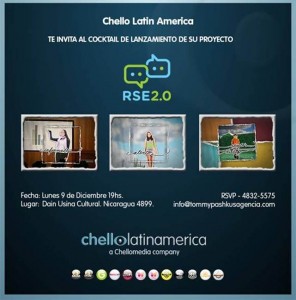 Evento lanzamiento videos Chello