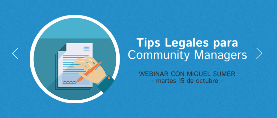 Tips Legales Community Managers Miguel Sumer Elias